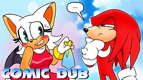 Knuckles Meets Rouge Amy Knuckles X Rouge Knuxouge Comic Dub