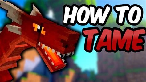 RLcraft how to tame a fire and Ice dragon - YouTube