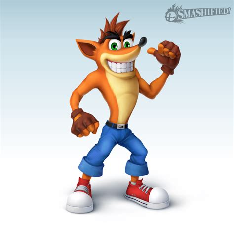 Crash Bandicoot Smashified Super Smash Brothers Know Your Meme