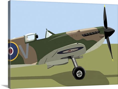 Spitfire WWII Fighter | Great Big Canvas