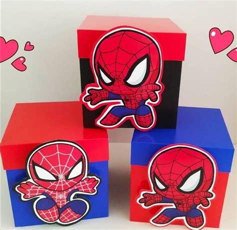 Pin de Detallitos Rosmy en cajas cumplee Regalos marvel Cumpleaños