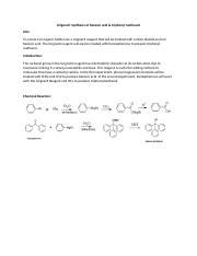 Lab 5 Grignard Docx Grignard Synthesis Of Benzoic Acid Triphenyl