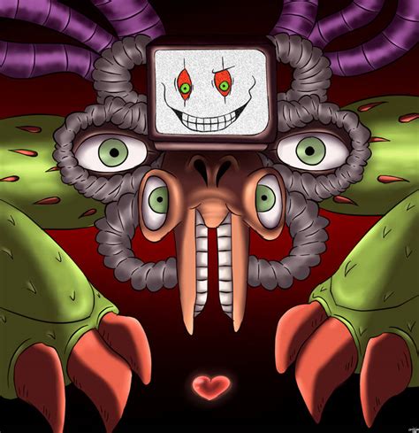 Undertale Omega Flowey By Blizzysnowolf On Deviantart