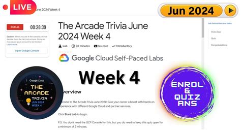 Live Week The Arcade Trivia June Enroll Quiz Ans