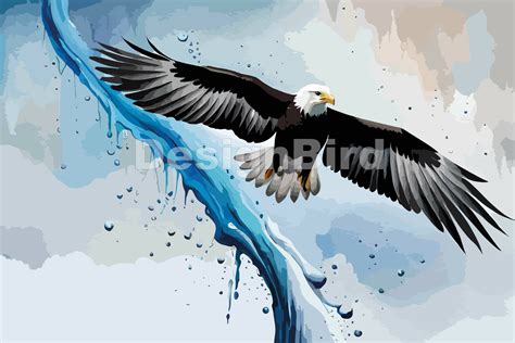 Eagle Watercolor Illustration Graphic by Designbird · Creative Fabrica