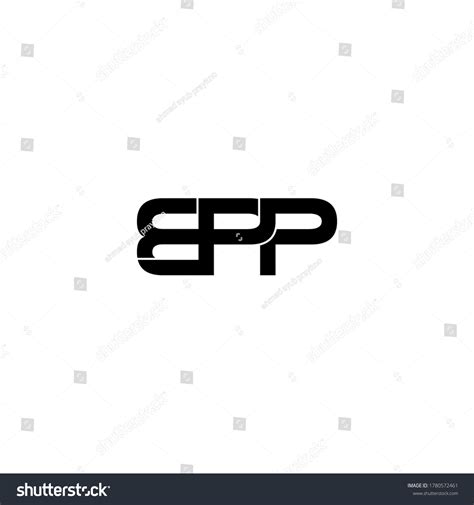 Bpp Letter Original Monogram Logo Design Stock Vector Royalty Free