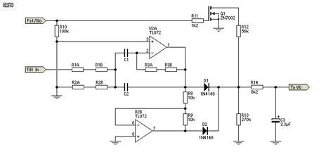 Audio Spectrum Analyzer Schematic Diagram