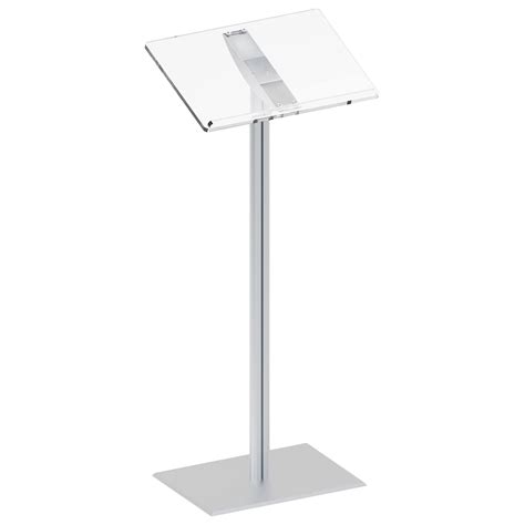 Crysfloa Acrylic Podium 44 Inch Standing Speaking Podium Acrylic