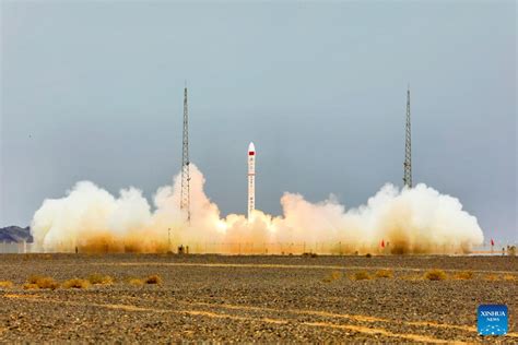 China S Commercial CERES 1 Rocket Launches 3 Satellites Xinhua