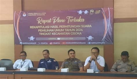 Rapat Pleno Rekapitulasi Hasil Penghitungan Dan Perolehan Suara Tingkat