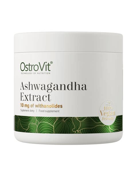 Ashwagandha Extract G Ostrovit Extrait D Ashwagandha Naturel