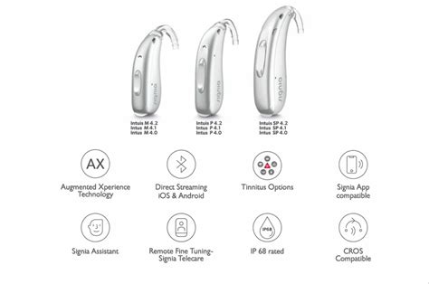 Digital Programmable Visible Signia Intuis M Bte Hearing Aid