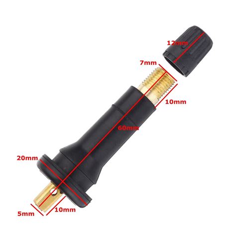 Stk Rdks Gummi Ventil Ersatz Reifendruck Ez Sensor F R Ford