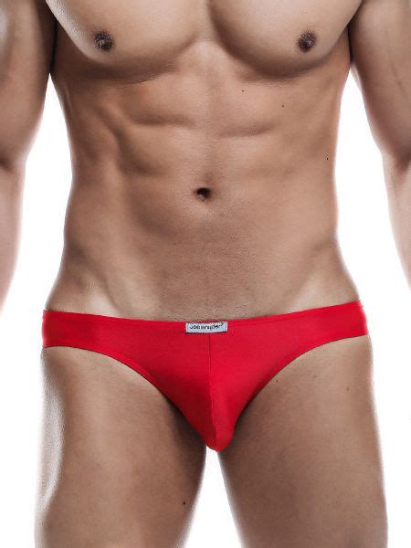 Joe Snyder Shining01 Bikini Brief Crimson Red Dexer Maenner