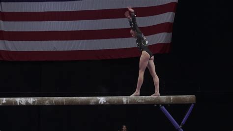 Jaylene Gilstrap Balance Beam 2018 U S Gymnastics Championships