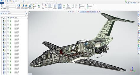 Designing A Business Jet Aircraft In T Flex Cad