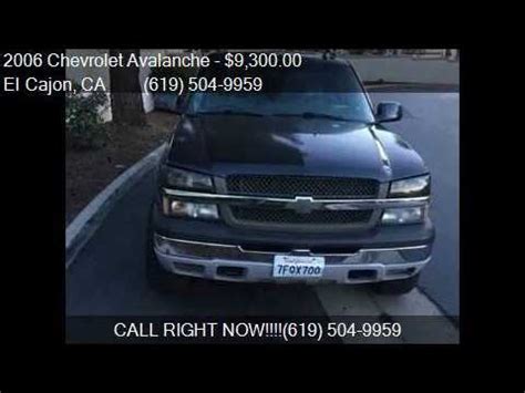 Chevrolet Avalanche Ls Dr Crew Cab Sb For Sale In Youtube