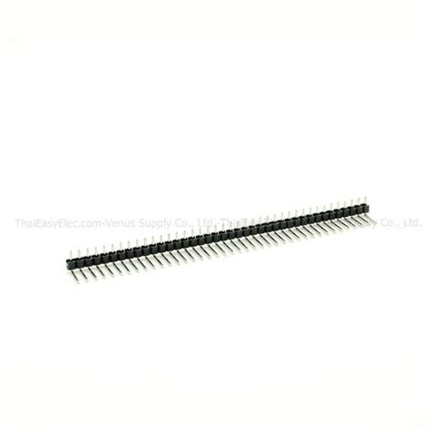 Pin Header Dip Right Angle Single Row 1X40PIN 2 54 Pitch