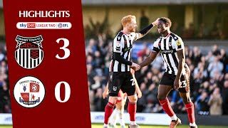 Grimsby Town V Crawley Town Highlights By Grimsby Town F C