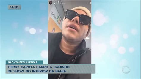 Tierry capota carro a caminho de show no interior da Bahia Brasília