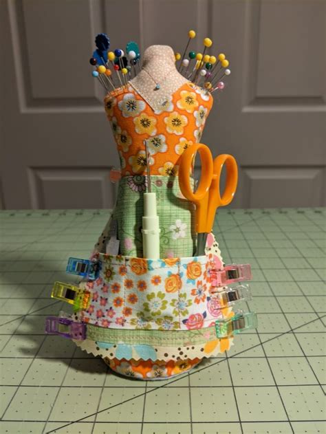 Mannequin Pin Cushion Pattern By Lisa Pay Sewing Machine Projects