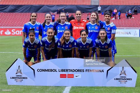 Players Of Universidad De Chile Pose Prior A Match Between News Photo Getty Images