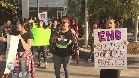 Supporters Of Inmates In Santa Clara Co Main Jail Hunger Strike Hold Rally