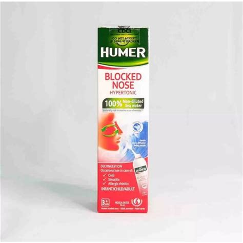 Humer Nasal Spray Blocked Nosed Nasal Hygine Nose Hygiene Lazada Ph