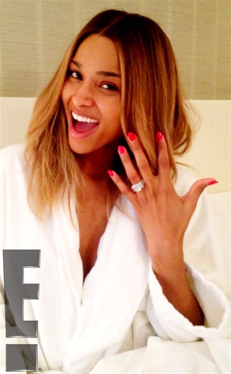 Ciara Shows Off 15-Carat Engagement Ring | Entertainment Rundown