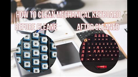 How To Clean Mechanical Keyboard Easy And Fast Logitech G910 Clean