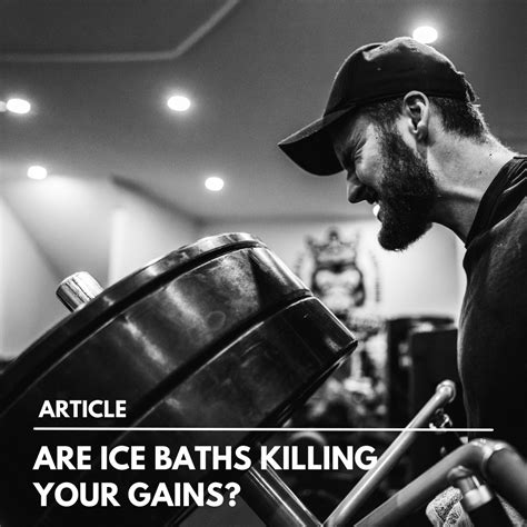 Are Ice Baths Killing Your Gains Built Strength