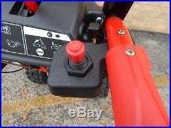 Troy Bilt Stage Vortex Snow Blower Electric Start Electric Chute