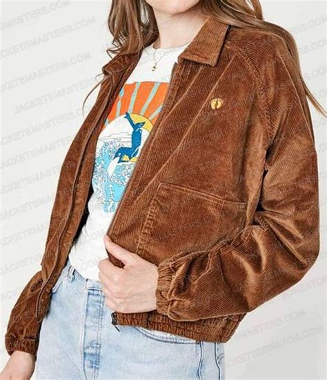 Season 04 Stranger Things Max Mayfield Brown Jacket Jackets Masters