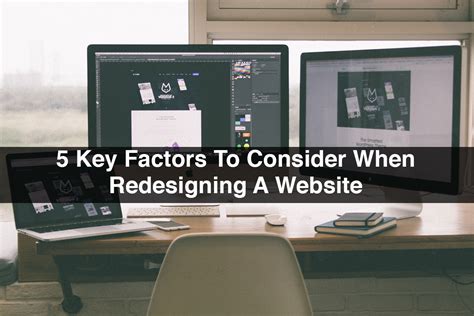 Key Factors To Consider When Redesigning A Website