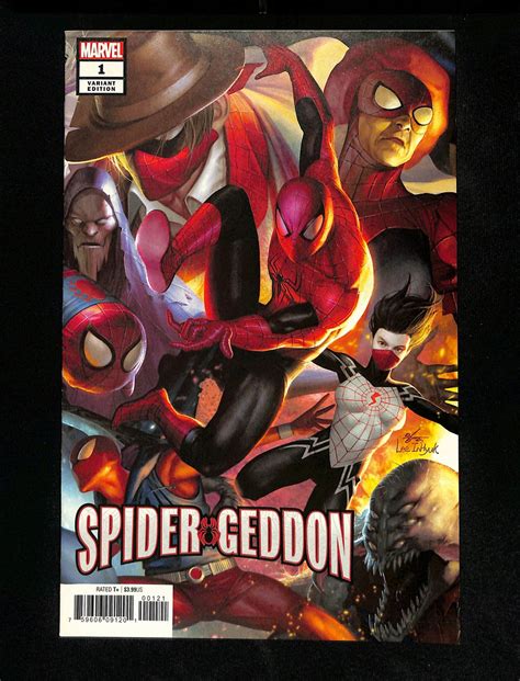 Spider Geddon In Hyuk Lee Connecting Variant Comic Books Modern