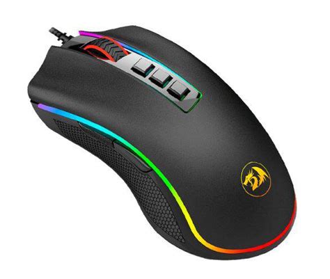 Mouse Gamer Redragon Cobra FPS M711 F 8 Botones Programables Negro