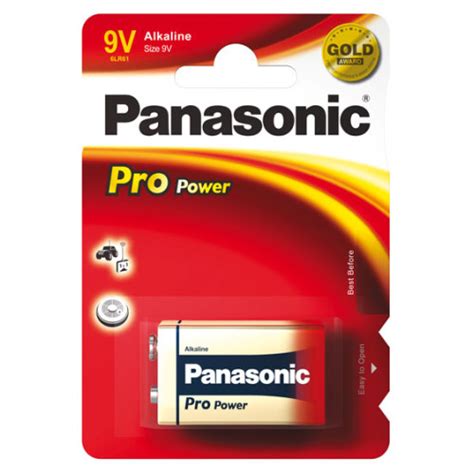 Panasonic Pro Power Alkaline 9v Blok Gratis Verzending Batterijenhuis