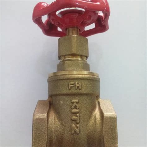 Jual Gate Valve Kitz Brass Fh Thread Stop Kran Air Drat