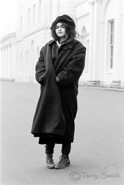 Helena Bonham Carter Photographed By Terry Smith 1980s Helena Bonham