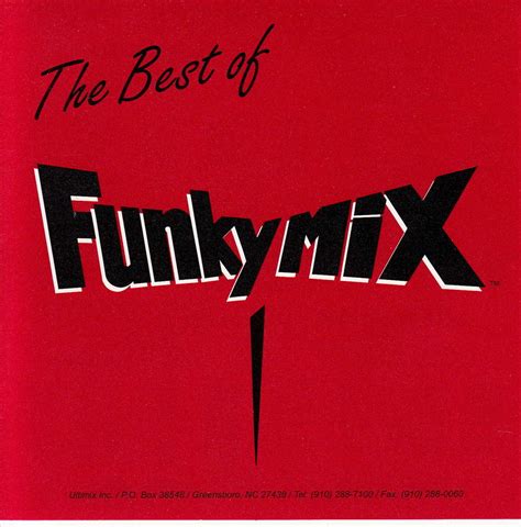 Funkymix Best Of Vol Cd Cd Set Hip Hop Rap Remix Service