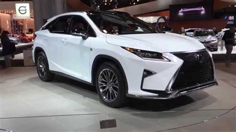 The New 2016 Lexus RX 350 F Sports 360 View From New York Auto Show