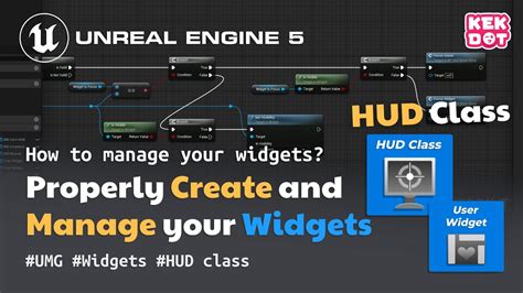 Best Practices For Creating And Managing Widgets Ui Widgets Hud