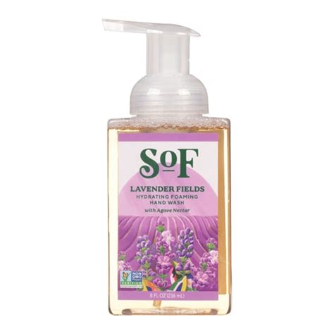 Sof Hydrating Foaming Hand Wash Lavender Fields Fl Oz Vitacost