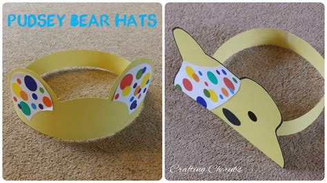 Pudsey Bear Hat Crafts Bear Crafts Toddler Crafts Hat Crafts