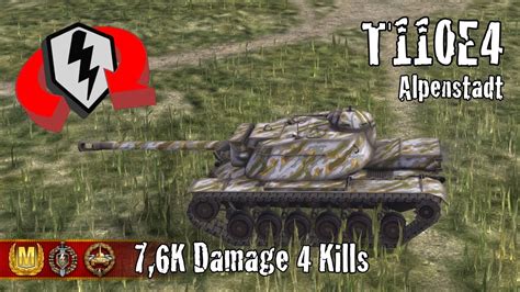 T110E4 7 6K Damage 4 Kills WoT Blitz Replays YouTube