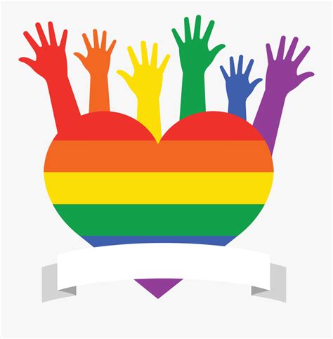 Lgbt Heart Logo Lgbt World Pride Day Free Transparent Clipart