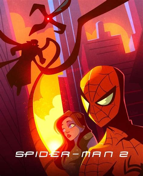 Stunning Posters For Every Spider Man Movie By Lyle Cruse Artofit