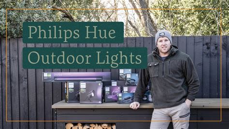 Our Philips Hue Outdoor Lights Install And Operation Youtube