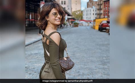 Travel Goals Alert Samantha Ruth Prabhu In New York