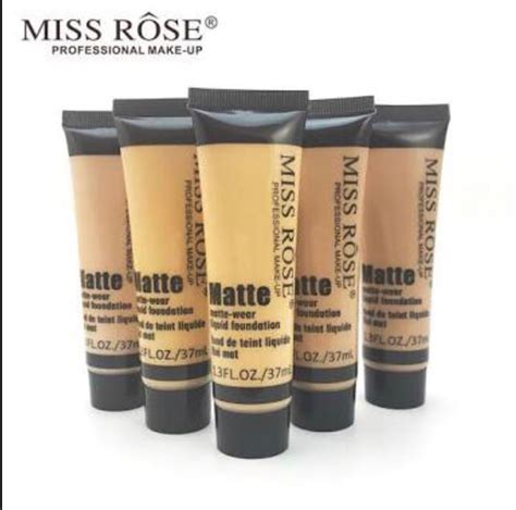 Kit Base L Quida Miss Ros Matte Alta Cobertura Mercado Livre